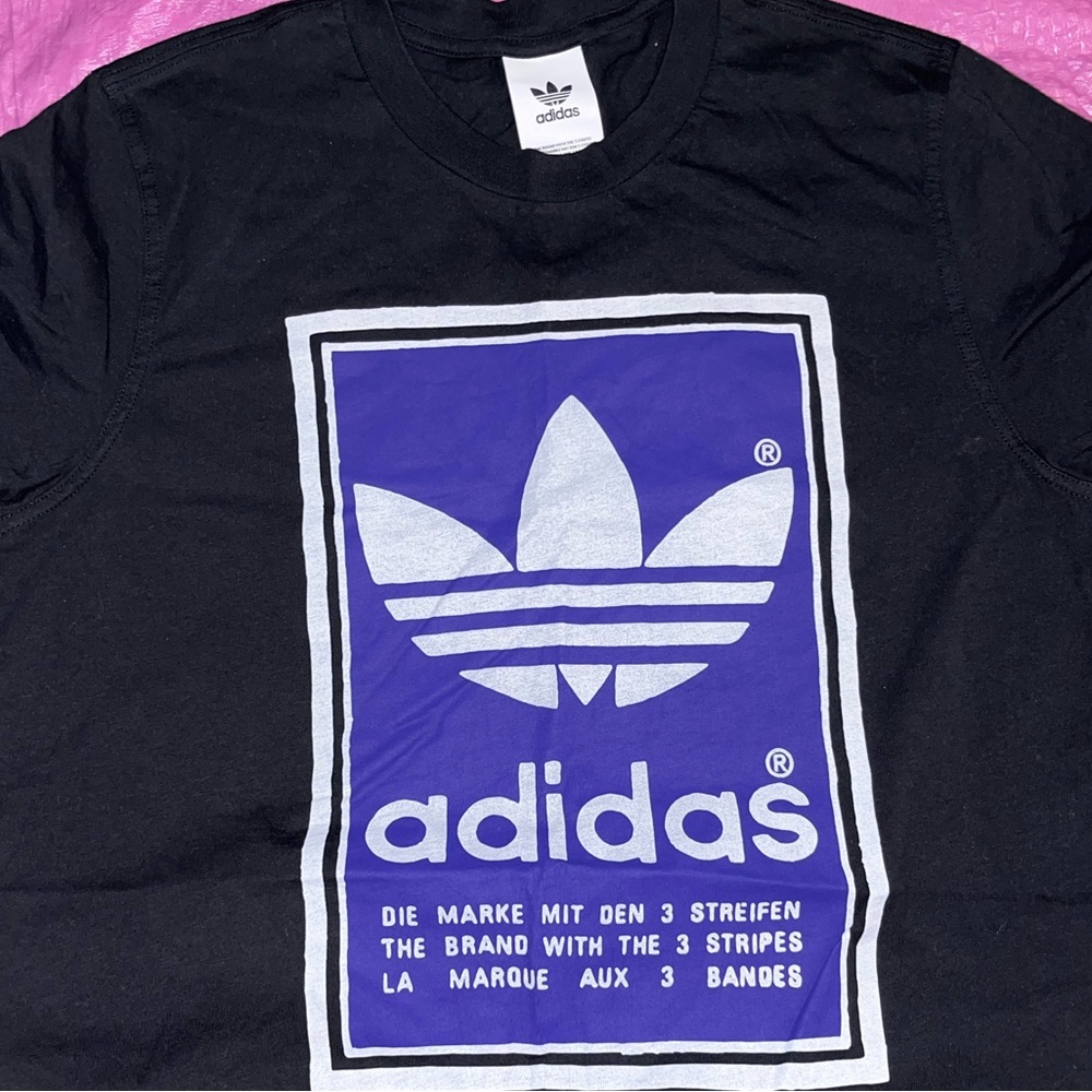 Black adidas shirt